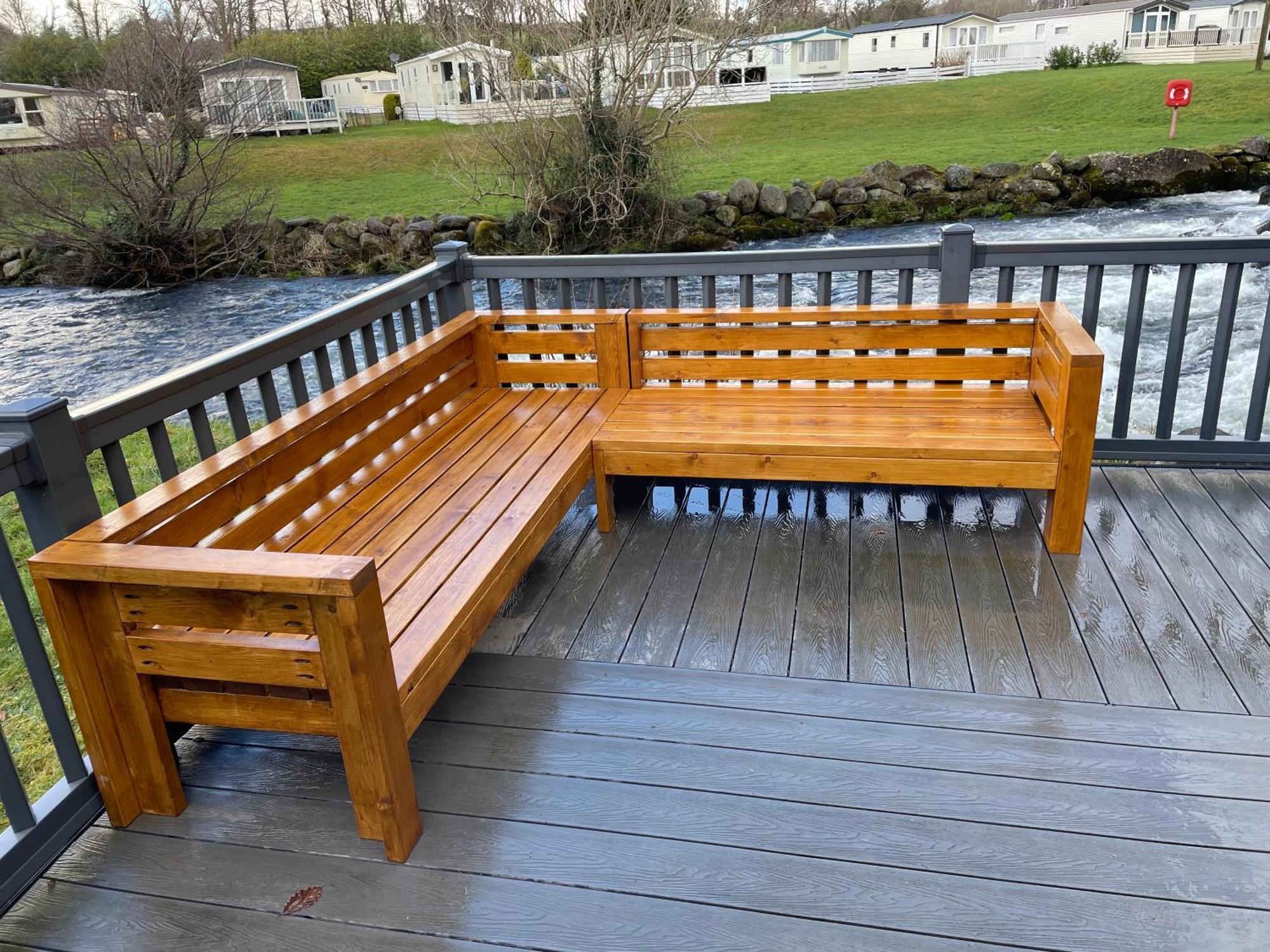 Stunning 3 Bed Riverside Cabin In Snowdonia Caeathro Exterior photo